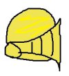 Gold Bugernet Helmet in Paint Attempt 1.jpg